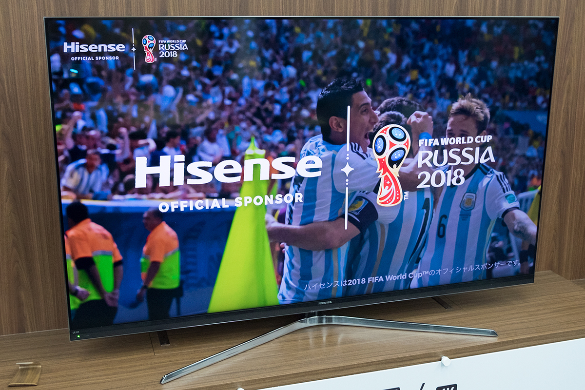 18 Fifaワールドカップはハイセンスの4k大画面テレビで観よう 公式モデル N8000 レビュー 1 2 Phile Web