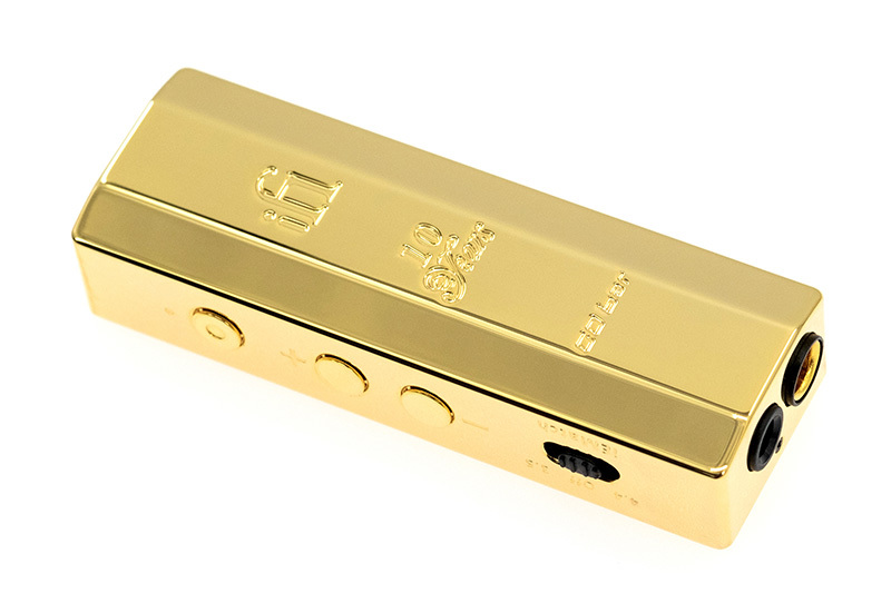 iFi audio、銅筐体/金メッキ仕上げのスティック型USB DAC「GOld bar