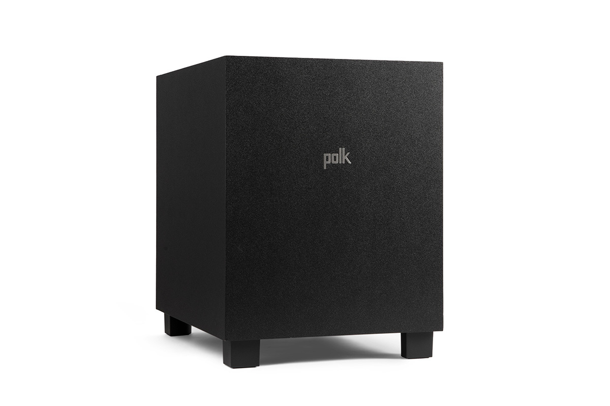 Polk Audio、横幅302mmの小型サブウーファー「MXT10」。税込44,000円