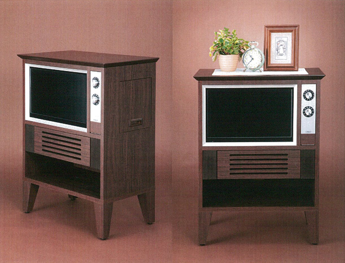 FEP、液晶テレビと収納家具を組み合わせた“家具調液晶テレビ”「EREO 