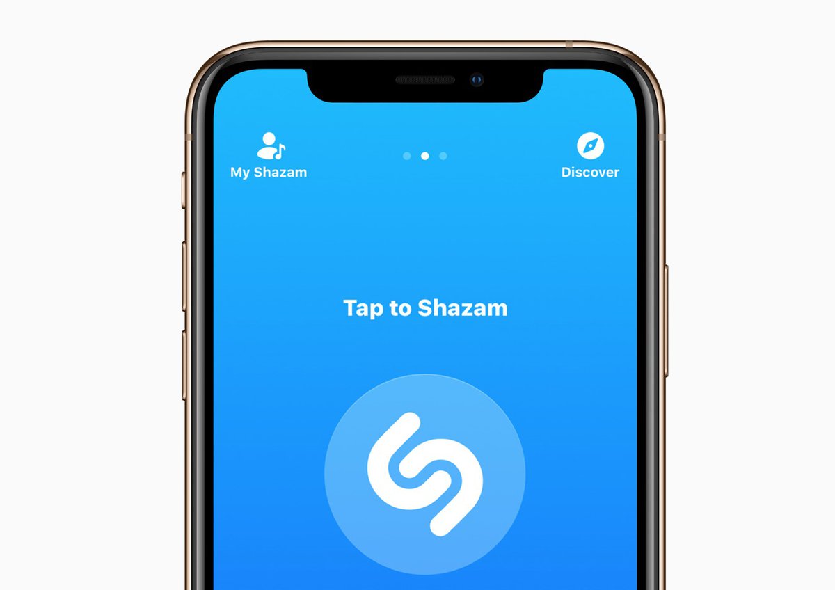 shazam オファー iphone イヤホン