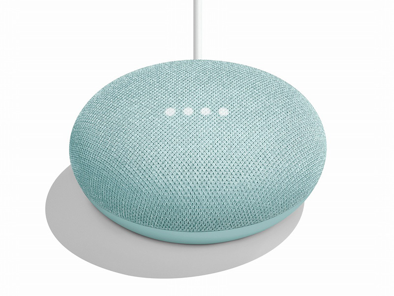 スマートスピーカー Google Home Mini に新色 アクア ビックカメラ限定 Phile Web