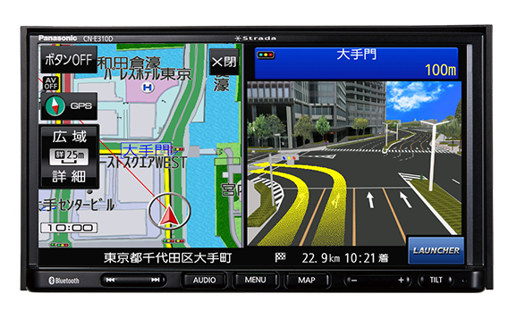 パナソニック CN-E310D Bluetooth/CD/ワンセグ対応SD再生
