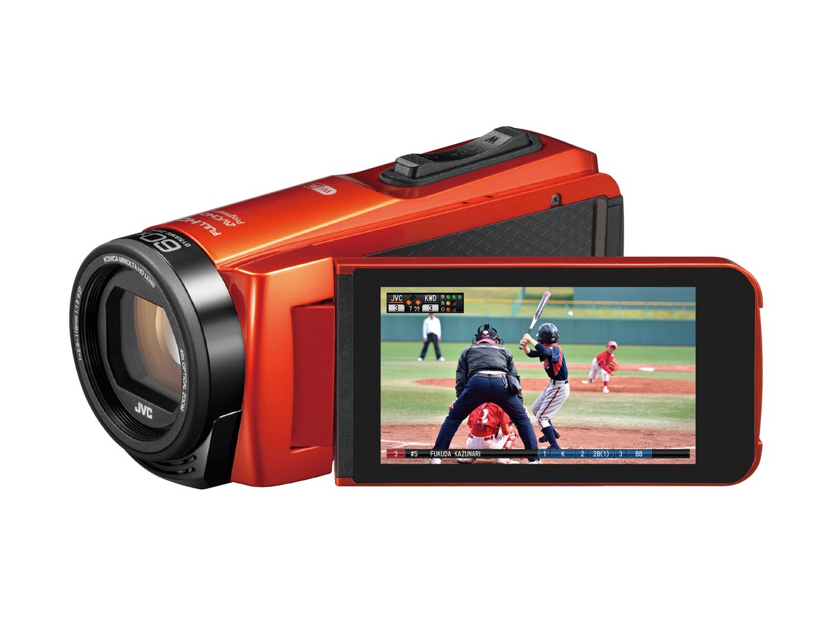 JVC ビデオカメラ 防水 防塵 64GB内蔵メモリー GZ-RX690-D - ビデオカメラ