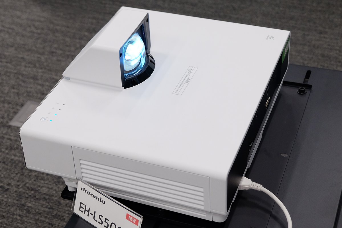 エプソン ビジネスプロジェクター 単焦点デスクトップモデル レーザー