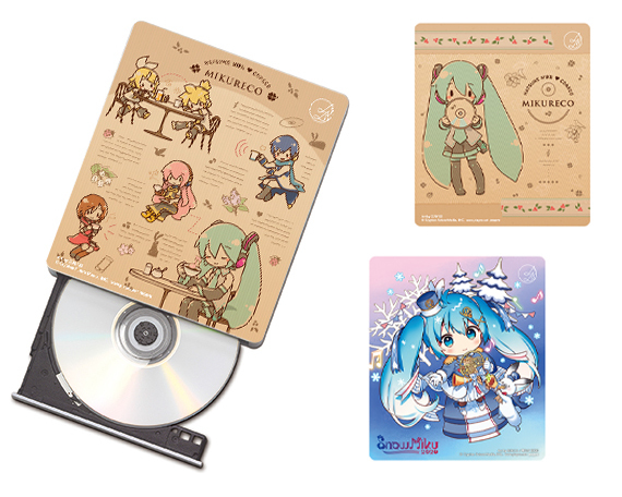 アイ・オー、CDレコ×初音ミクコラボの「ミクレコ」新デザイン。「SNOW