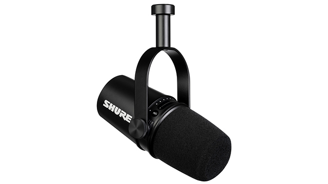 Shure、USBで簡単接続の多機能マイク「MV7」／会議向けマイク「MV5C