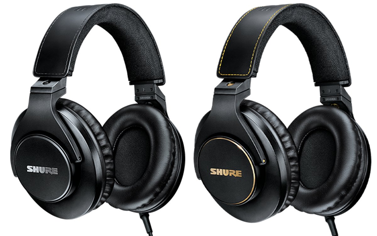 Shure、デザイン刷新のモニターヘッドホン「SRH840A」「SRH440A」 - PHILE WEB