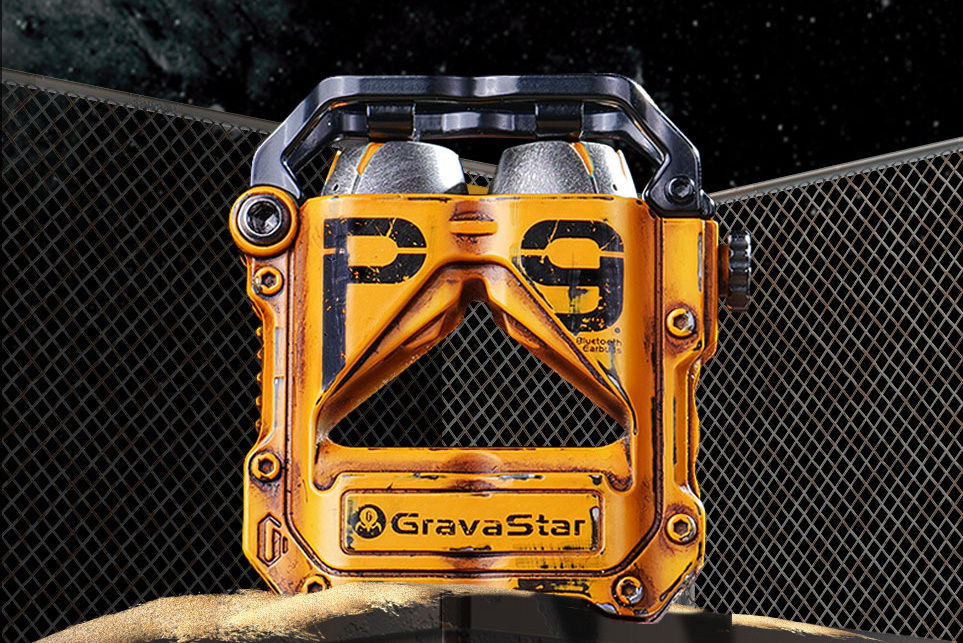 GravaStar、サイバーパンク完全ワイヤレス「Sirius Pro」の新色“War Damaged Yellow” - PHILE WEB