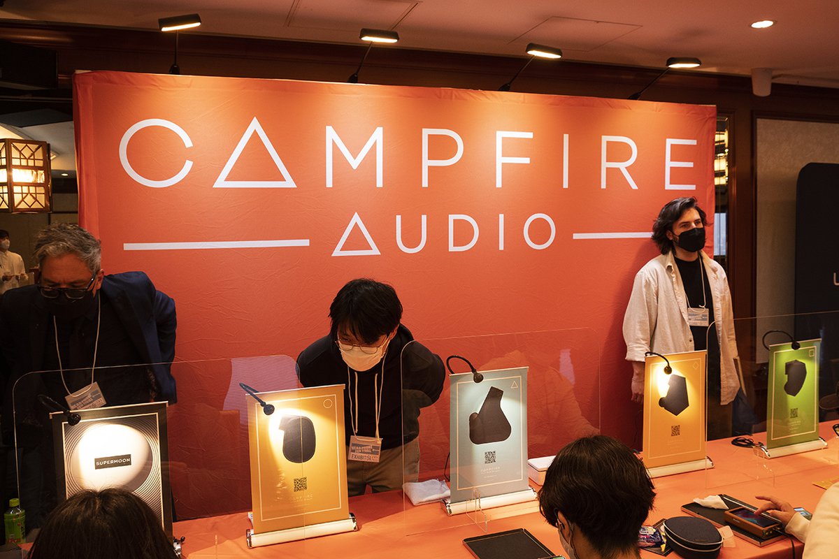 ＜ヘッドフォン祭＞Campfire Audioは“完全ブラインド”の新モデル