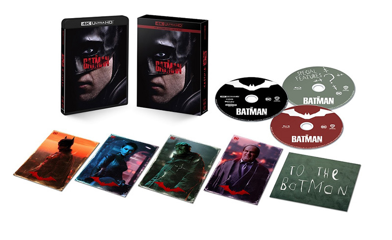 THE BATMAN－ザ・バットマン－』4K UHD BD化。140分超の映像特典ディスク付き - PHILE WEB