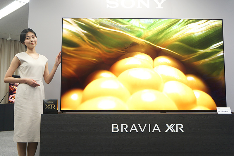 ソニー、ミニLED採用の新フラグシップ4K液晶テレビ“BRAVIA XR”「X95K