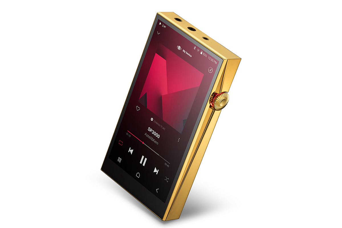 Astell&Kern、税込80万円の“純金メッキ”DAP「A&ultima SP3000