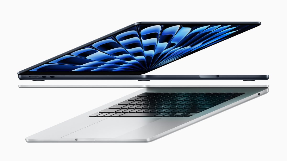 M3搭載MacBook Air発表。13／15インチ用意、M1から最大60%高速化