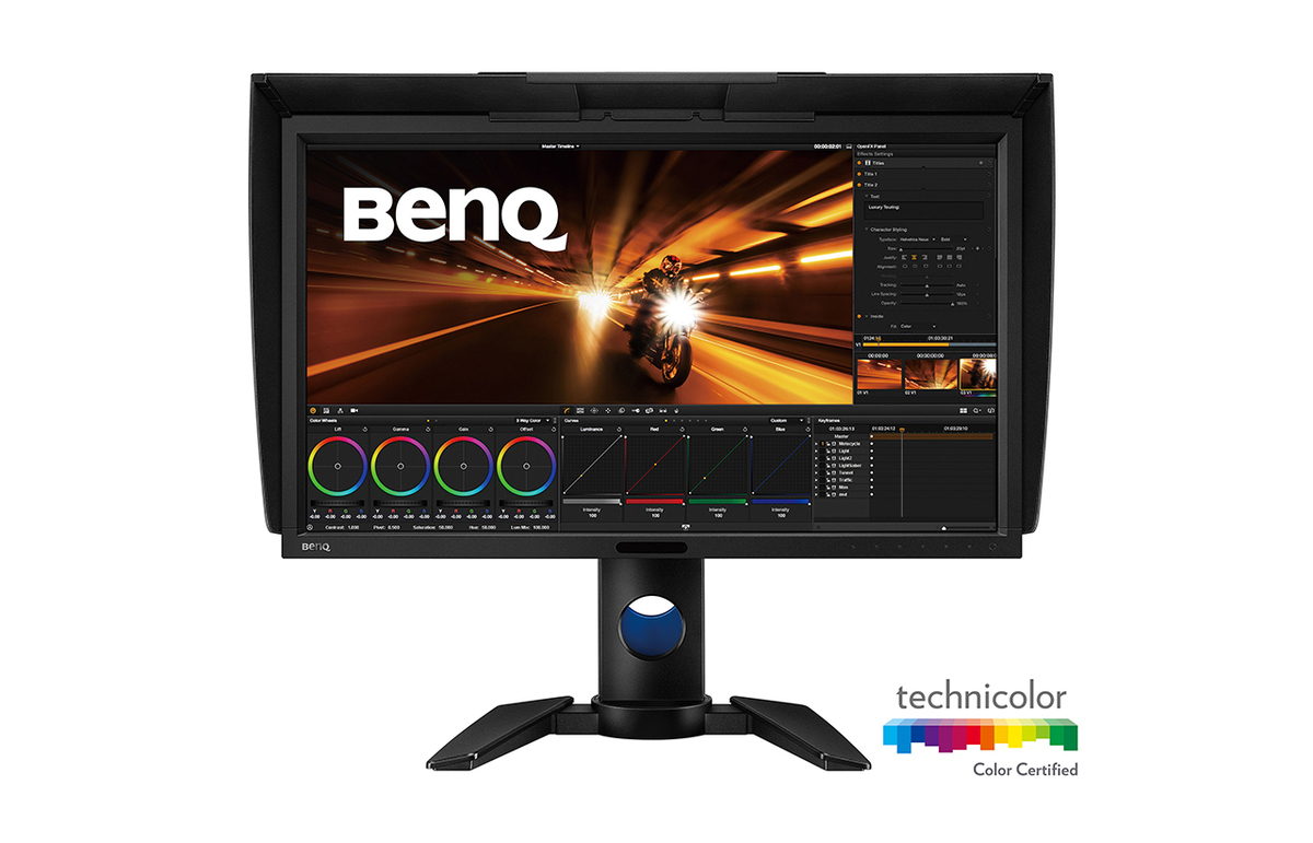 BenQ、“史上最高画質” の27型WQHD映像編集用液晶ディスプレイ。48/72Hz表示も可能 - PHILE WEB