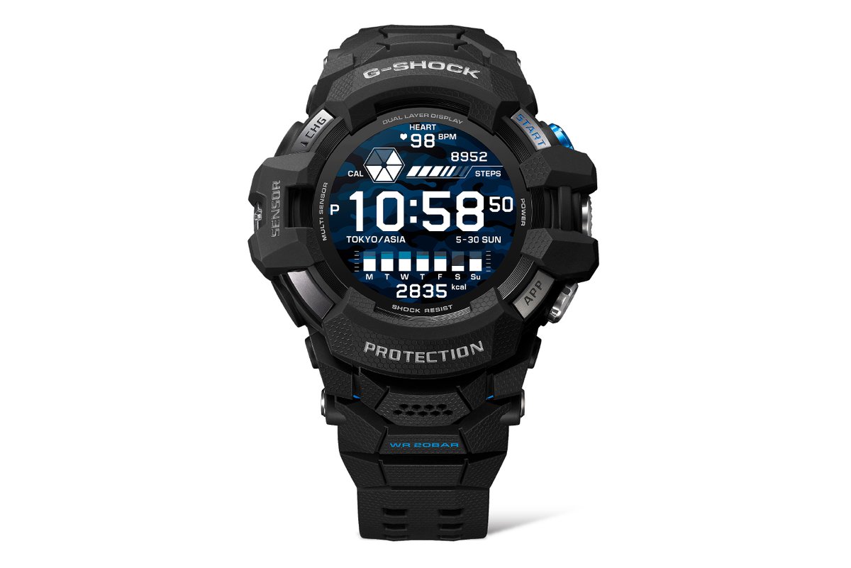 G-SHOCK初、Wear OS by Google搭載スマートウォッチ「GSW-H1000