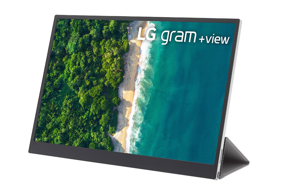 LG gram +view 16MQ70 モバイルモニター 16インチ - www.buyfromhill.com