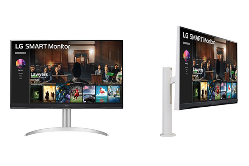 LG、webOS搭載の31.5型4Kモニター「Smart Monitor」。Makuakeで先行