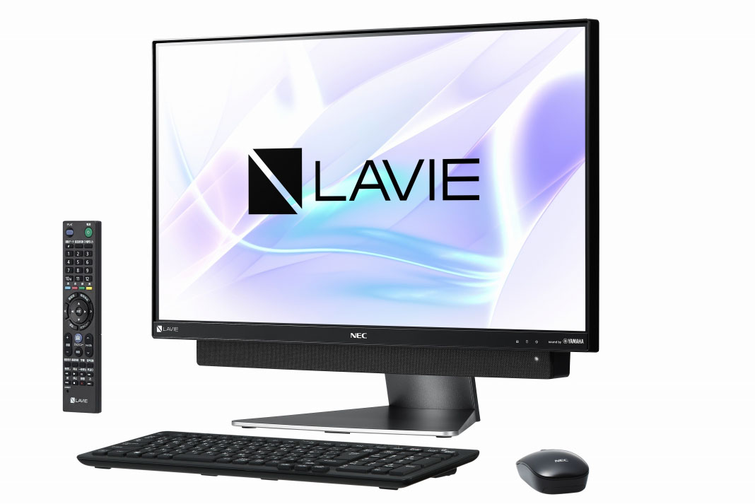 NEC、4Kディスプレイを搭載した一体型デスクトップPC。“LAVIE”「DA770 