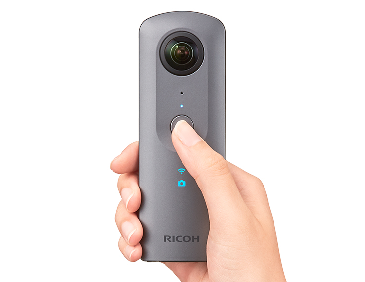 360度カメラ「RICOH THETA V」、ライブビューのフレームレートを向上