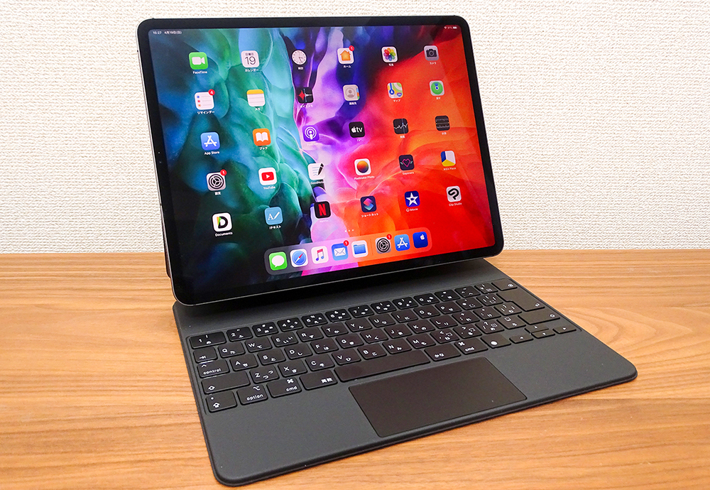 iPad Pro＋「Magic Keyboard」 ハンズオン！ 打鍵感は快適、トラック