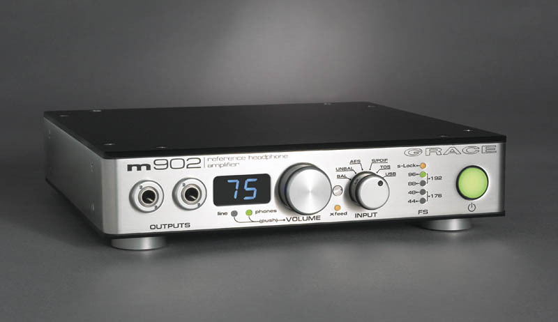GraceDesign m902 DAC/ヘッドホンアンプ。 - レコーディング/PA機器