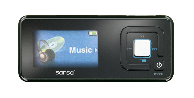 画像1 サンディスク Microsd採用で容量が増やせるdap Sansa C0 シリーズを発売 Phile Web
