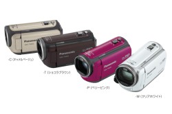 パナソニック、本体約116gの超軽量「HDC-TM25」などデジタルビデオ