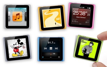 アップル 腕時計機能を高めた Ipod Nano 新モデルを発売 Phile Web