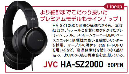 重低音】JVC HA-SZ2000 ヘッドホン-