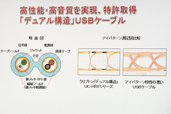 クリプトン、特許技術“デュアル構造”採用のエントリーUSBケーブル「UC-HRPシリーズ」 - PHILE WEB