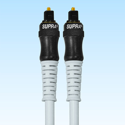 光デジタルケーブル「SUPRA ZAC」に“両側・角型TOS端子”モデルや1m以上
