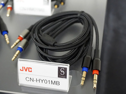 JVC CN-HM01MB バランス接続 リケーブル - イヤフォン