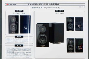 クリプトン、内部配線材と吸音材を強化したピアノ仕上げ・密閉型スピーカー「KX-0.5P II」。バイワイヤリングも対応 - PHILE WEB