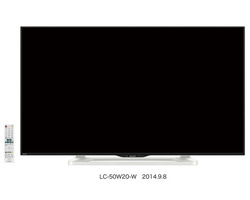 シャープ、倍速駆動に対応したスリムなフルHD液晶テレビ「LC-50W20」 - PHILE WEB