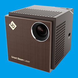 手のひらサイズのキューブ型レーザープロジェクター「Smart Beam Laser 