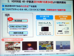 ひかりtv Hlg方式での4k Hdr Ip放送を10月24日から開始 1 3 Phile Web
