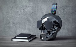 Music Life、ドクロデザインのaptX対応Bluetoothスピーカー「AeroSkull