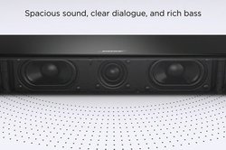 ボーズ、サウンドバー「Smart Soundbar 300」。独自技術「Voice4Video