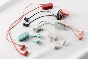 エレコム ケーブルを巻き取り収納できるクリップ付きbluetoothイヤホン Bund Phile Web