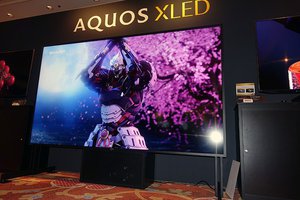 CES＞シャープ、北米へのテレビ再参入「反響は非常にいい」。AQUOSを冠 