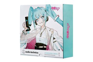 オーディオテクニカ、 “初音ミク” コラボの限定コンデンサーUSBマイク