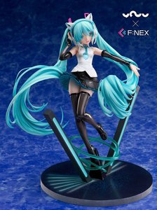 猫耳ヘッドホンを着けた初音ミクの1 7スケールフィギュア 予約受付開始 Phile Web