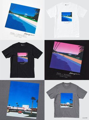 シティポップを身にまとう。ユニクロ×永井博コラボTシャツが登場