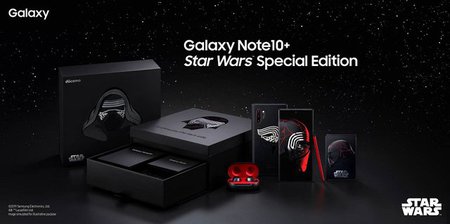 スター・ウォーズコラボの「Galaxy Note10+」登場。テーマは“ダーク 