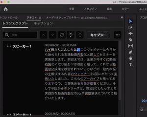 Adobe Premier Pro 自動文字起こし 字幕機能を追加 早期アクセスプログラム無償公開 Phile Web