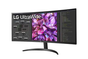 LG、曲面型IPSパネル／21:9ウルトラワイドモニターの34インチ