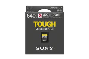 ソニー、CFexpress Type Aメモリーカードに大容量モデル320GB/640GBを