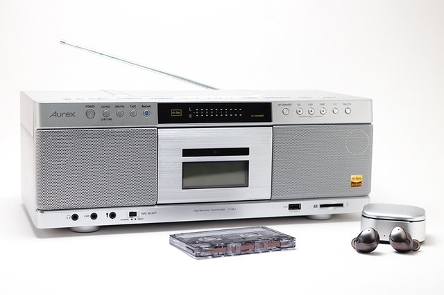 東芝 ハイレゾ対応SD/USB/CD ラジオカセットレコーダー TY-AK2 - ラジオ