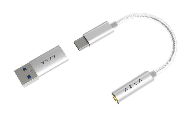 AZLAADACUSB-C to 3.5mmP[uuSmart DAC A100vɐVF gVo[h